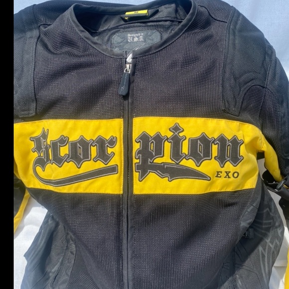 Armored Scorpion Textile Motorcycle Jacket, unisex Medium - Picture 3 of 11